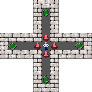 Уровень 1 — Learning Sokoban
